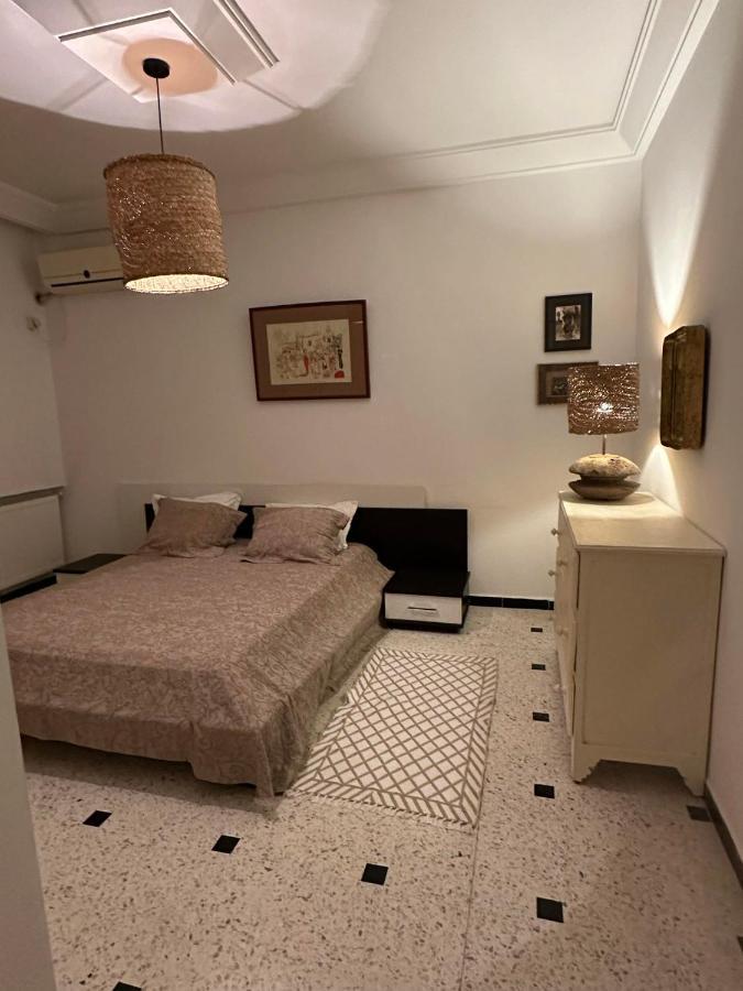 ラ・マルサLuxeux Et Ideal A Marsa Plage Vue Sur Merアパートメント エクステリア 写真